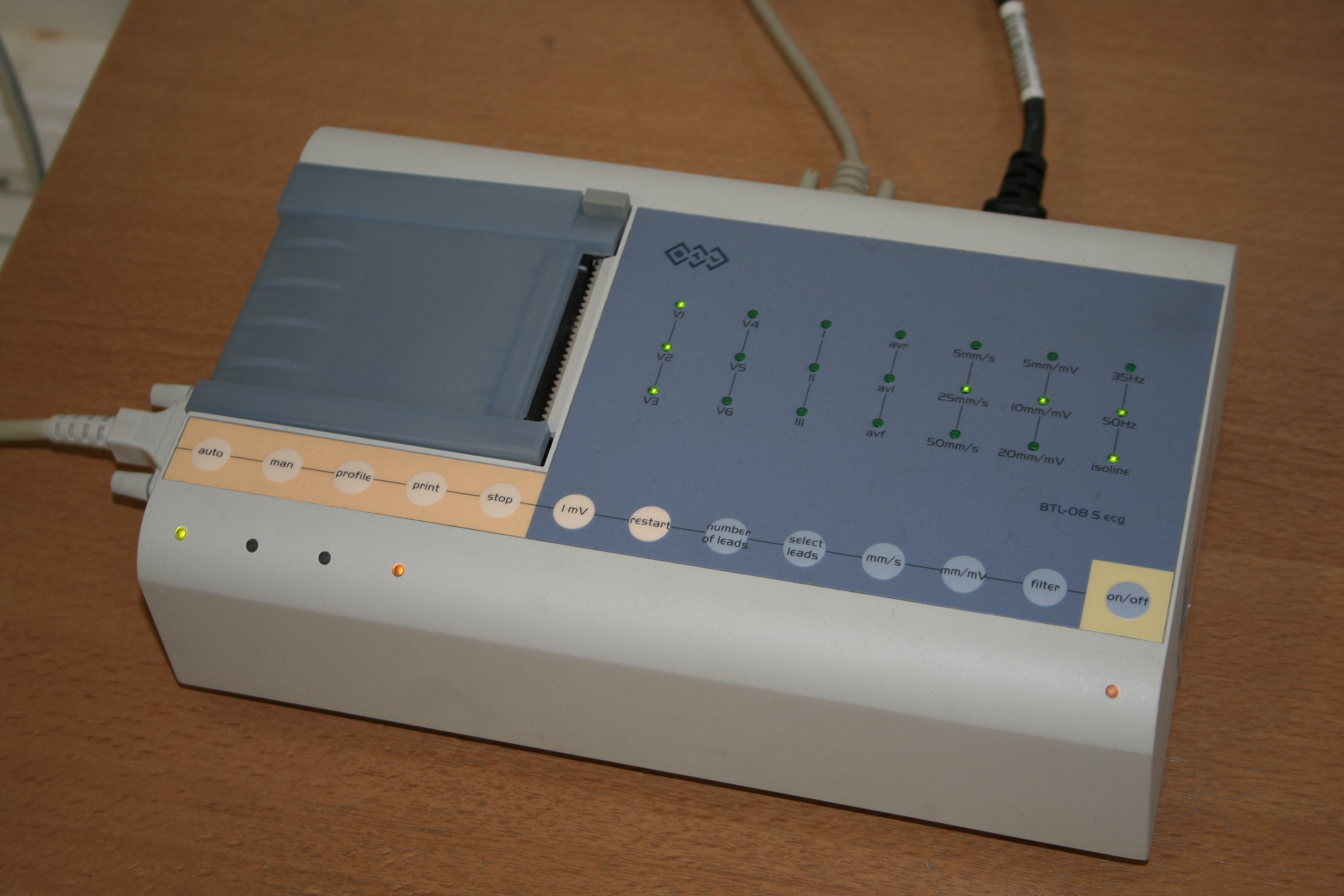 ECG diagnostic unit